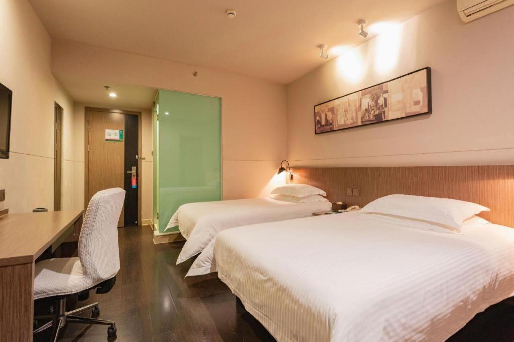 Jinjiang Inn Select Wuhan Xinhua Road Xiehe Hospital Buitenkant foto