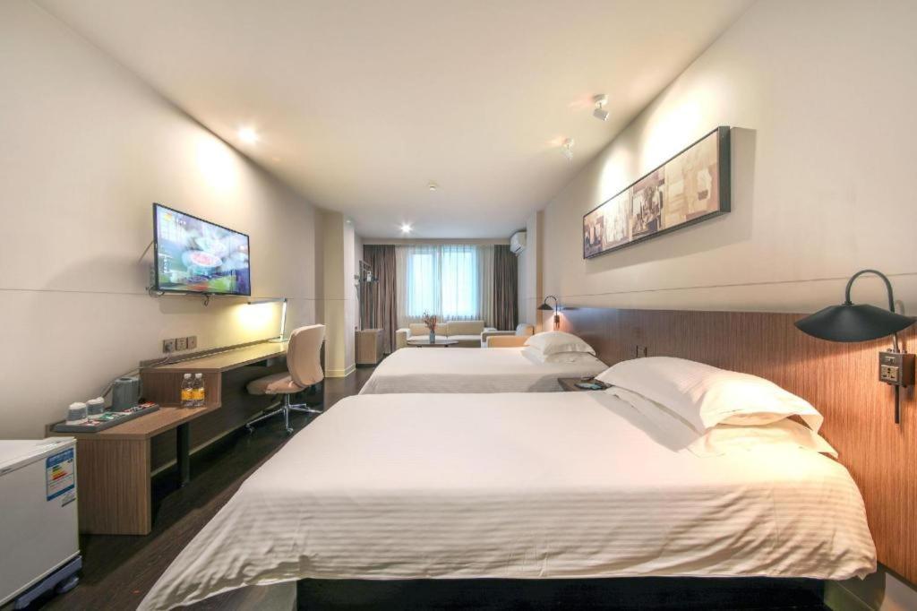 Jinjiang Inn Select Wuhan Xinhua Road Xiehe Hospital Buitenkant foto