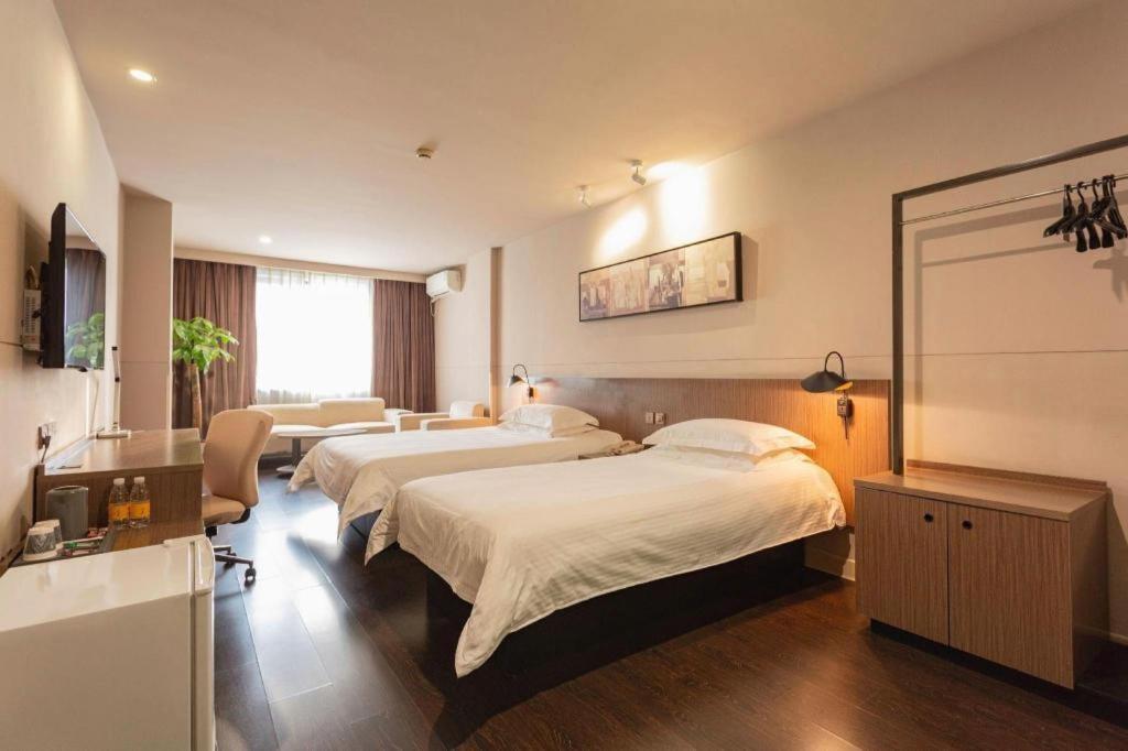 Jinjiang Inn Select Wuhan Xinhua Road Xiehe Hospital Buitenkant foto